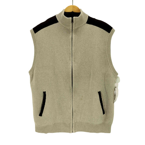 チャップス CHAPS ジップアップニットベスト メンズ import:XXL