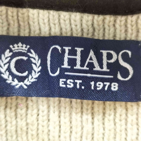 チャップス CHAPS ジップアップニットベスト メンズ import:XXL