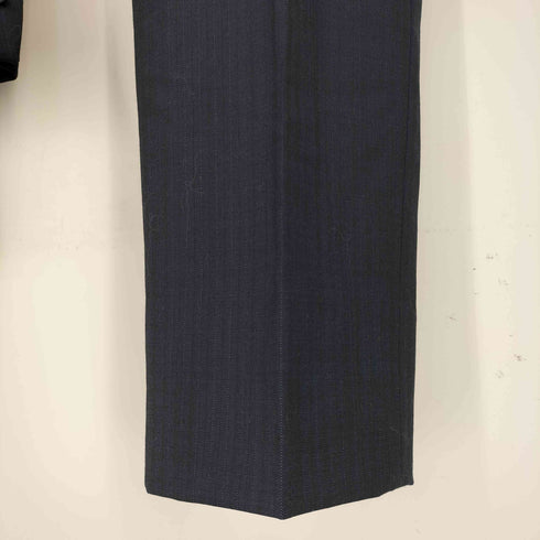 ポロラルフローレン POLO RALPH LAUREN 現行タグ シャドーストライプ ウールギャバ 背抜き 2B テーラードジャケット ノータックスラックス スーツセットアップ メンズ ジャケット38R パンツ30/32