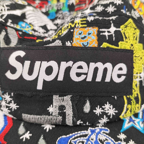 シュプリーム Supreme AOI Embroidered Camp Cap 葵産業 刺繍パッチデザイン ボックスロゴ キャンプキャップ メンズ
