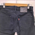 リーバイス Levis 04511-0168 テーパードブラックデニム メンズ W29L32
