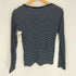 ポロラルフローレン POLO RALPH LAUREN ポニー刺繍 ボーダー L/S Vネック Tシャツ レディース import:XS