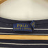 ポロラルフローレン POLO RALPH LAUREN ポニー刺繍 ボーダー L/S Vネック Tシャツ レディース import:XS