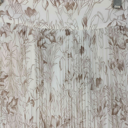 スナイデル snidel 22ss プリントプリーツスカート レディース JPN:0