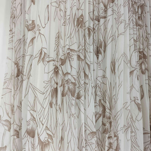 スナイデル snidel 22ss プリントプリーツスカート レディース JPN:0