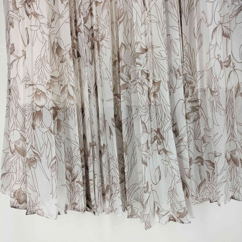 スナイデル snidel 22ss プリントプリーツスカート レディース JPN:0