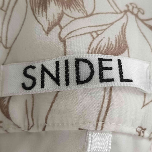 スナイデル snidel 22ss プリントプリーツスカート レディース JPN:0