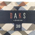 ダックスロンドン DAKS LONDON バイアスチェック フリル シャツブラウス レディース 38