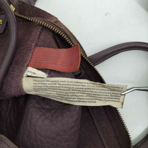 RABEANCO レザー 2WAY ハンド ショルダー バック レディース