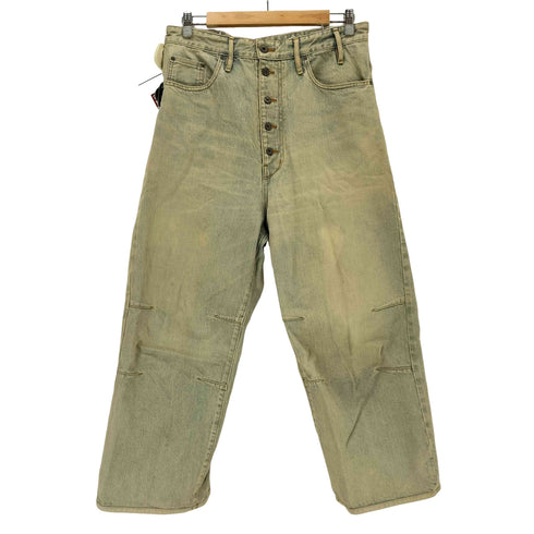 シュガーヒル SUGARHILL ボタンフライダブルニーデニム メンズ JPN:M