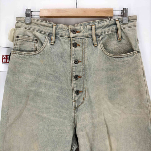 シュガーヒル SUGARHILL ボタンフライダブルニーデニム メンズ JPN:M