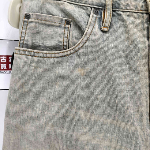 シュガーヒル SUGARHILL ボタンフライダブルニーデニム メンズ JPN:M