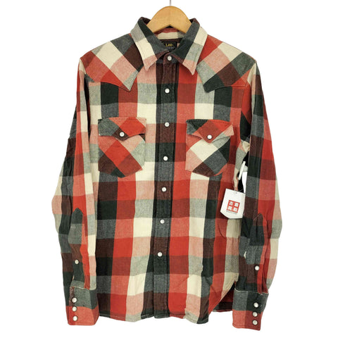 リー Lee RIDERS バッファローチェック ウエスタンネルシャツ メンズ JPN:M