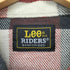 リー Lee RIDERS バッファローチェック ウエスタンネルシャツ メンズ JPN:M