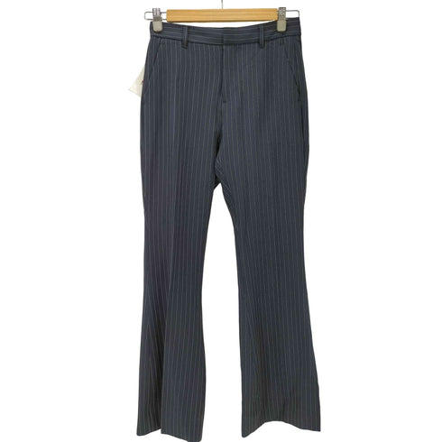 バナナリパブリック BANANA REPUBLIC 22AW ブーツカット フレア ストライプ パンツ レディース JPN:0
