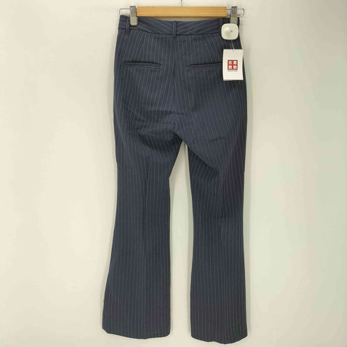 バナナリパブリック BANANA REPUBLIC 22AW ブーツカット フレア ストライプ パンツ レディース JPN:0