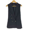 ザラ ZARA Navy Long Double Breasted Waistcoat Vest レディース import:XS