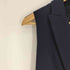 ザラ ZARA Navy Long Double Breasted Waistcoat Vest レディース import:XS