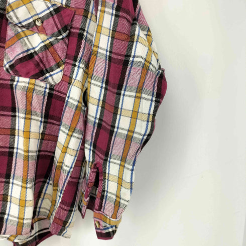 ファイブブラザー FIVE BROTHER 90S チェック ヘビーネル ネルシャツ メンズ JPN:M