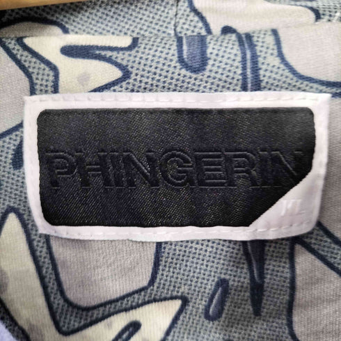 フィンガリン PHINGERIN ZIP HOODIE BLUE NAVY ジップフーディー ブルーネイビー メンズ import:XL