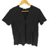 サンドロパリ sandro PARIS ステッチ フリル デザイン Vネック S/S Tシャツ レディース 165/88A