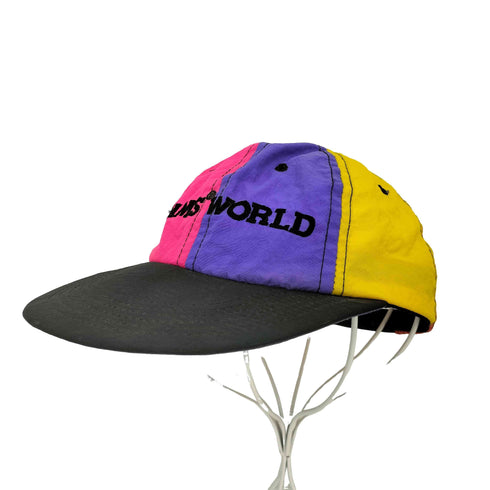 JAMS WORLD USA製 カラーブロックナイロンキャップ メンズ