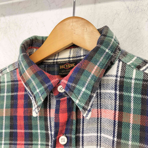 ビッグヤンク BIG YANK 70s コットン チェックネルシャツ メンズ