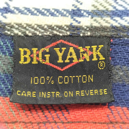 ビッグヤンク BIG YANK 70s コットン チェックネルシャツ メンズ