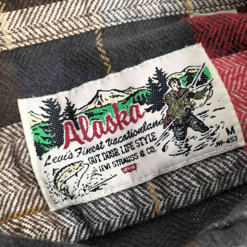 リーバイス Levis ALASKA ポルトガル製 チェック ヘビーネルシャツ メンズ JPN:M