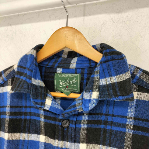 ウールリッチ WOOLRICH 90s 両フラップ L/S フランネルシャツ メンズ JPN:S