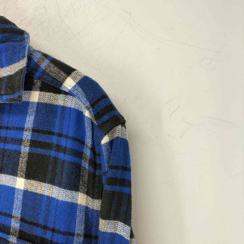 ウールリッチ WOOLRICH 90s 両フラップ L/S フランネルシャツ メンズ JPN:S