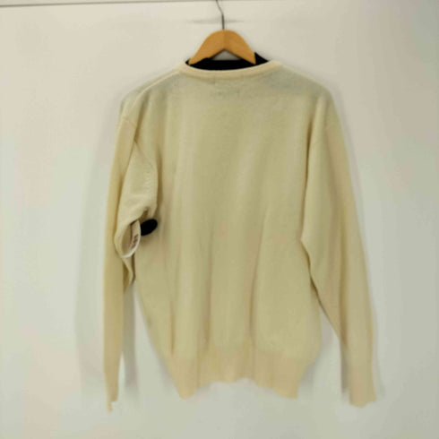 ポロバイラルフローレン Polo by RALPH LAUREN 90S ポニー刺繍 LAMBSWOOL 100% ラムウール リブ編み プルオーバー ニット セーター メンズ import:L