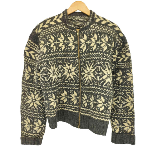 60S 棒talon ノルディック柄 カウチンニットセーター メンズ