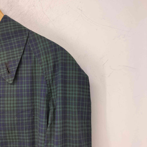 ヴァンヂャケット VAN JAC ブラックウォッチ コットンステンカラーコート メンズ  165