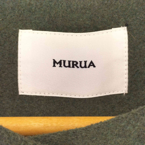 ムルーア MURUA ノーカラーガウンコート レディース JPN:S