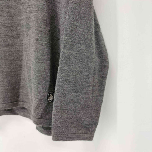 オーシバル ORCIVAL メリノウールボーダーワイドプルオーバー レディース FREE