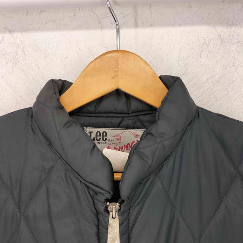 リー Lee 70s outwear USA製 キルティングジャケット アルミtalon メンズ JPN:XL