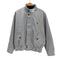 Hartington House 90S Made In Great Britain G9-Type Harrington jacket 英国製 エンブレム 刺繍 シャンブレー ストライプ ハリントンジャケット スウィングトップ ブルゾン 比翼 メンズ import:L