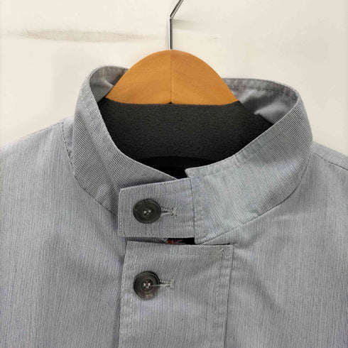 Hartington House 90S Made In Great Britain G9-Type Harrington jacket 英国製 エンブレム 刺繍 シャンブレー ストライプ ハリントンジャケット スウィングトップ ブルゾン 比翼 メンズ import:L