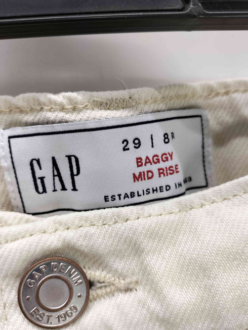 ギャップ Gap 24AW BAGGY MID RISE バギー ミッド ライズ ワイドレッグ 5ポケット デニム パンツ メンズ 29/8R