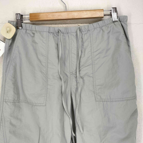 ザラ ZARA ナイロン シンチバック サイドジップ パンツ レディース JPN:L