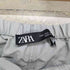 ザラ ZARA ナイロン シンチバック サイドジップ パンツ レディース JPN:L