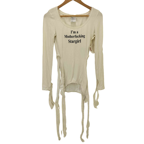 BADBLOOD Stargirl String Long Sleeve アシンメトリーロング丈シャツ レディース JPN:S