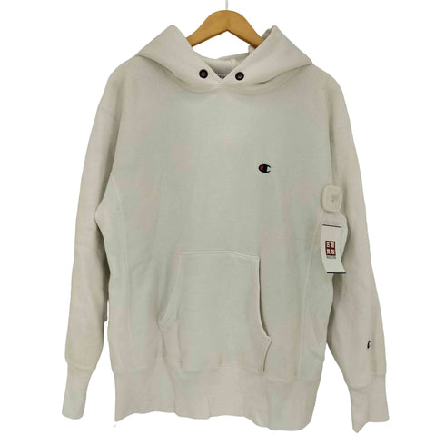 チャンピオン Champion REVERSE WEAVE 青単色タグ復刻 11.5oz プルオーバースウェットパーカー メンズ import:M