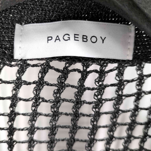 ページボーイ PAGEBOY ZIPメッシュカーディガン レディース FREE