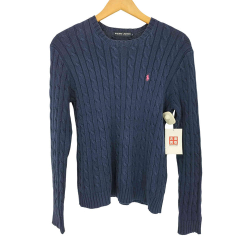 ポロゴルフラルフローレン POLO GOLF RALPH LAUREN ケーブルコットンニット レディース JPN:M