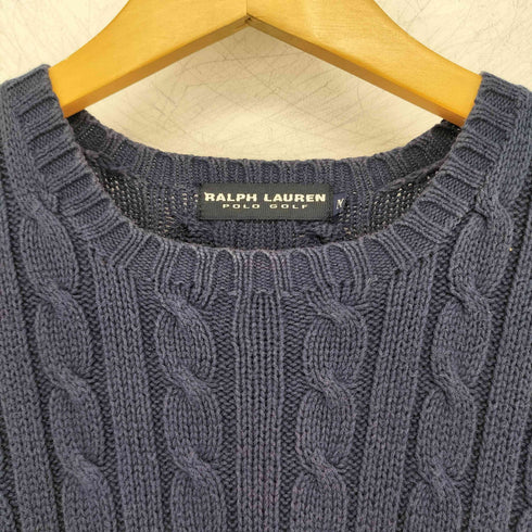 ポロゴルフラルフローレン POLO GOLF RALPH LAUREN ケーブルコットンニット レディース JPN:M