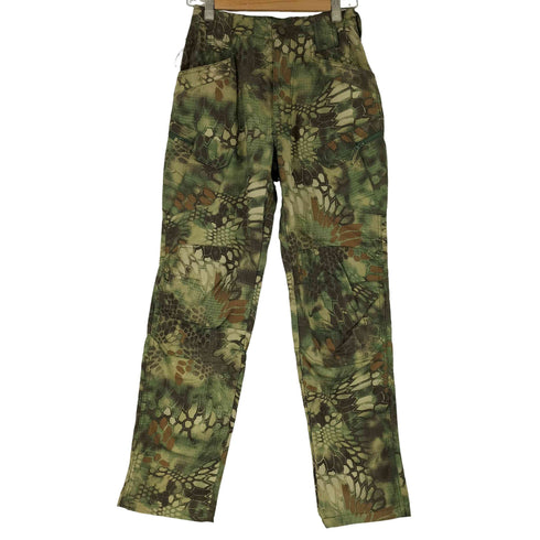OUTDOOR PANTS 迷彩カーゴパンツ レディース 30/32