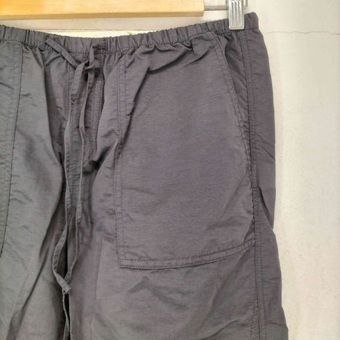 ザラ ZARA ナイロン シンチバック サイドジップ パンツ レディース JPN:M