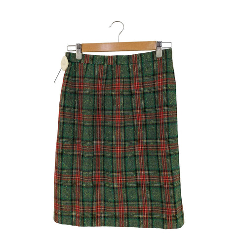 バーバリーズ BURBERRYS 90s Marlow Club ウール チェック スカート レディース 13
